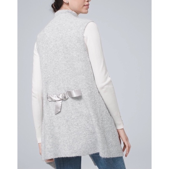 WHBM OPEN FRONT TEDDY VEST - Picture 3 of 4